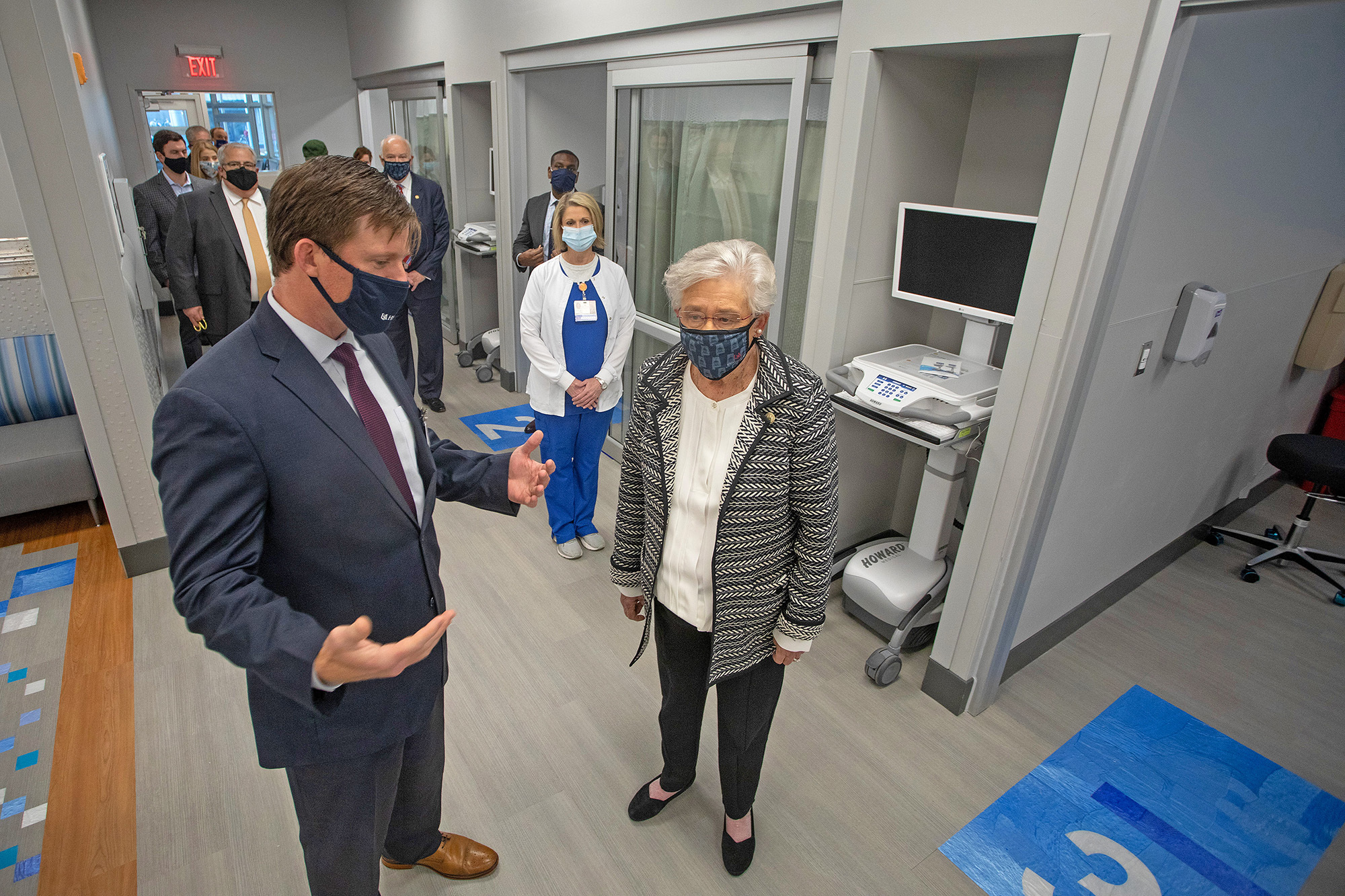 Ribbon cutting for the Fanny Meisler Trauma Center