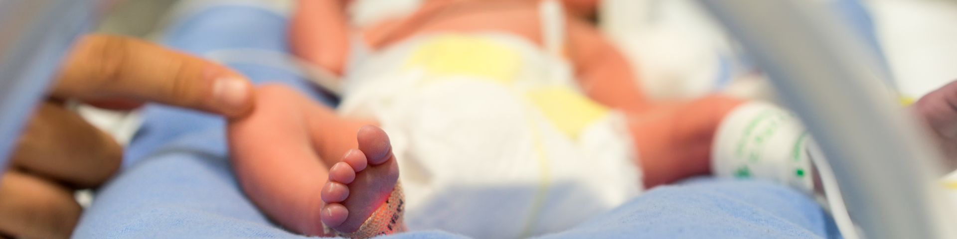 NICU baby feet