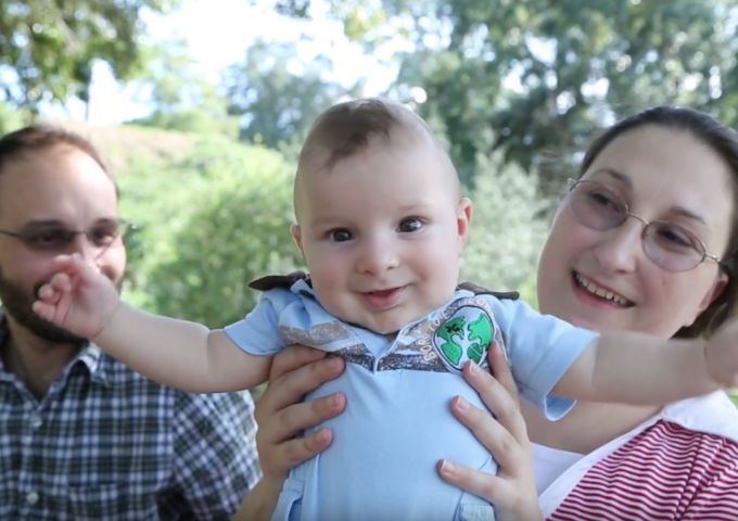 A Happy and Healthy Little Boy